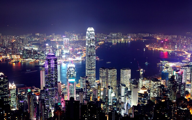 The Symphony of Lights in Hong Kong