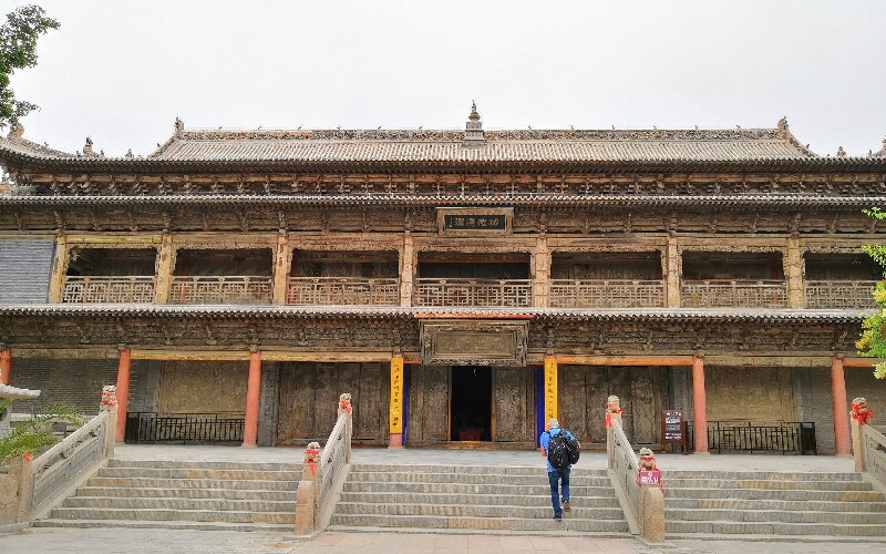 The Grand Buddha Temple in Zhangye