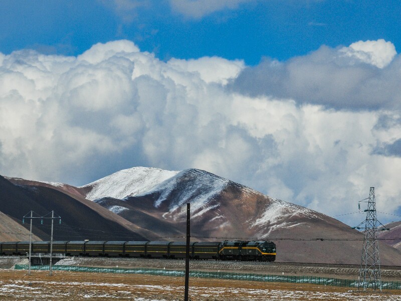 的Qinghai-Tibet Railway —Highest Railroad in the World